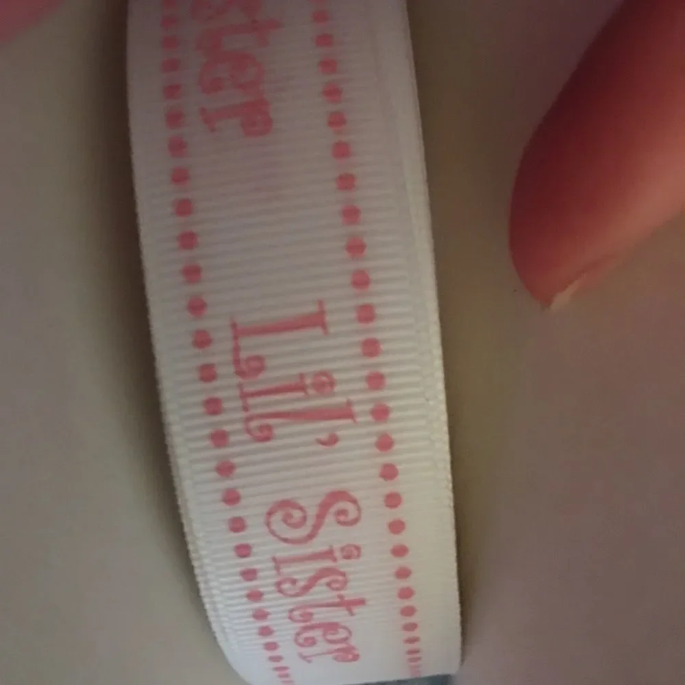 5/$24 grosgrain Ribbon 7/8” NEW 5 yards Lil sister